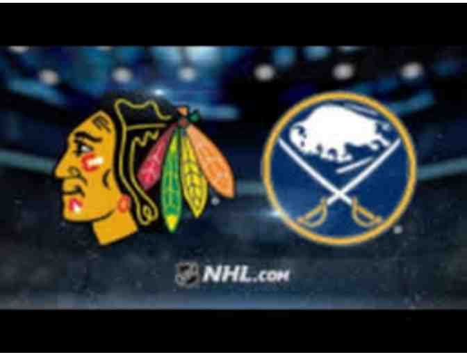 4 Blackhawks vs. Sabres Tickets for March 7 - Photo 1