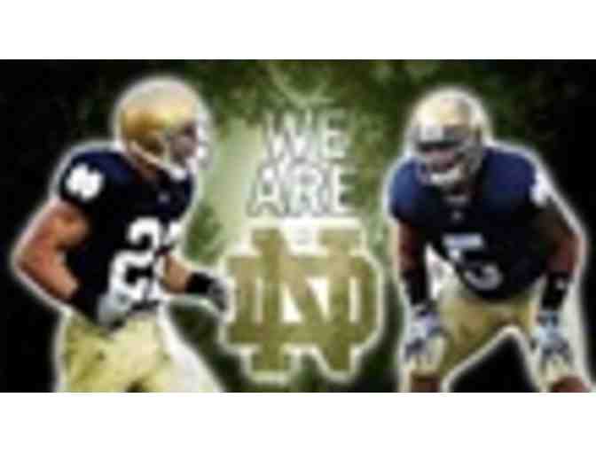 2 Notre Dame vs Bowling Green Tickets for Oct 5 - Photo 1
