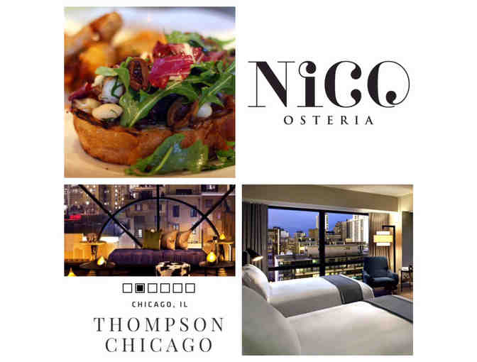 One Night Stay at Thompson Hotel for 2 and $100 gift certificate to Nico Osteria - Photo 1