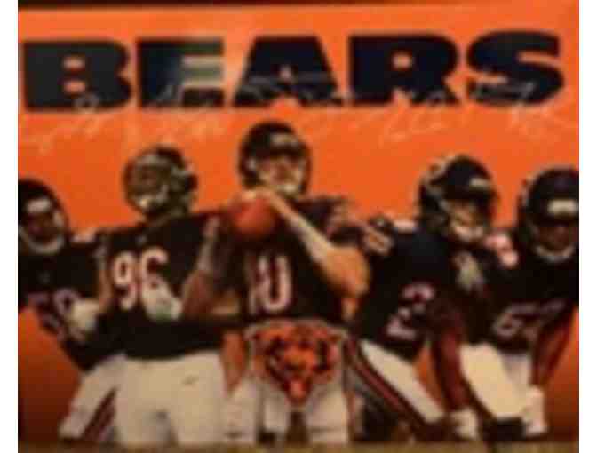 Chicago Bears Team Leader Autographed Photo