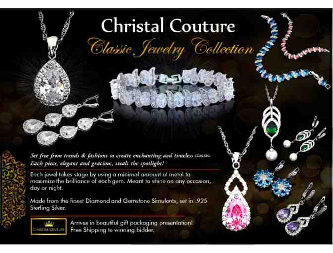 Dazzling Diamonds Necklace/Earrings Set | Christal Couture Jewelry + 2 Night Getaway