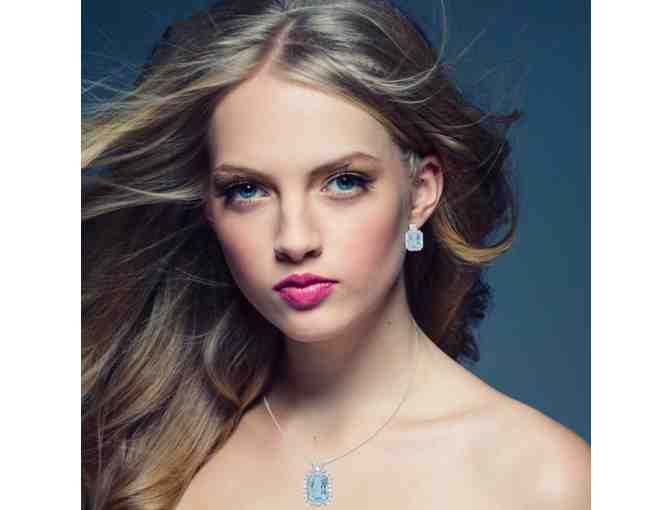 STRIKING AQUAMARINE Earrings