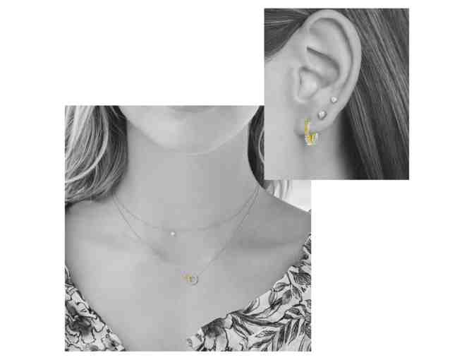 INFINITE PROSPERITY Necklace & Earrings Set in Two-tone