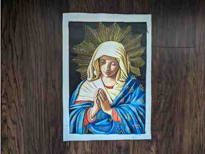 Marian Painting: The Virgin in Prayer