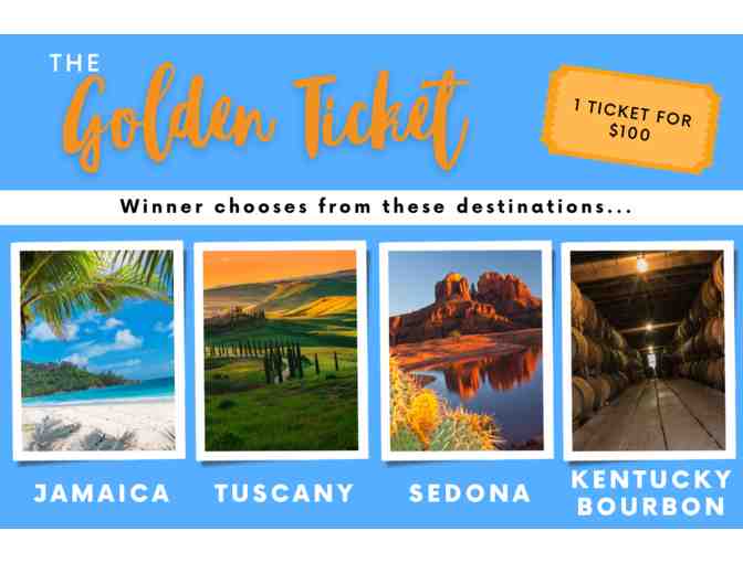Golden Ticket Raffle for 1 of 4 Vacation Packages - Photo 1