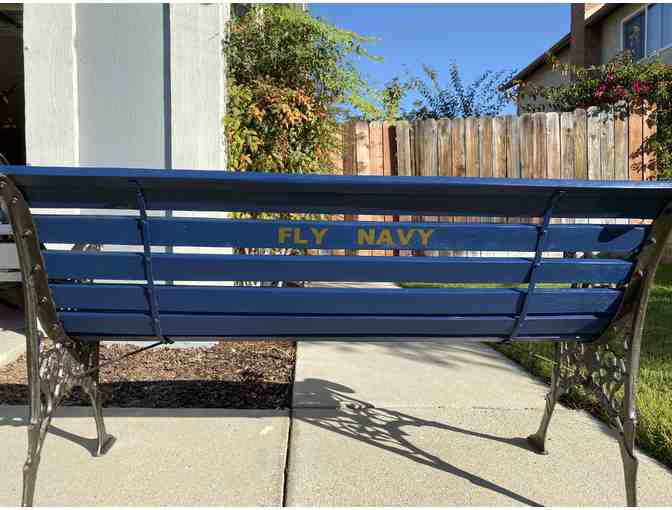 Fly Navy Outdoor Bench - $125 value!