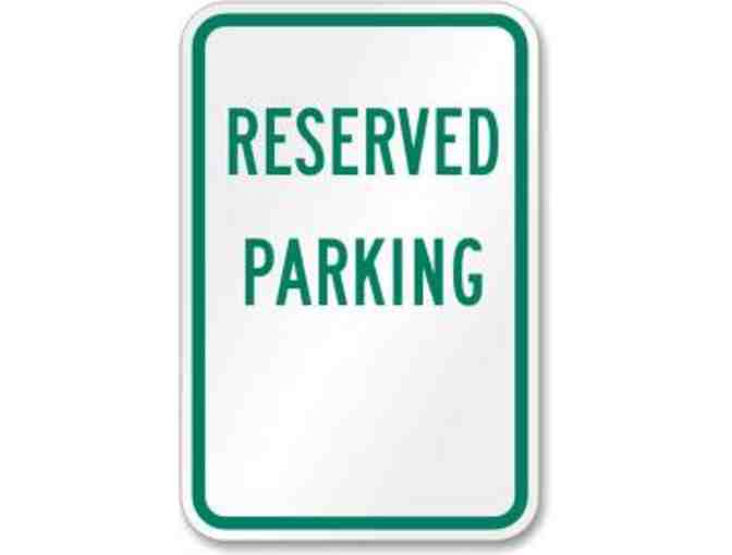 Reserved VCA Parking Space