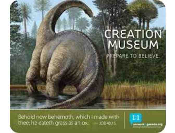 2 Tickets to the Creation Museum in Kentucky