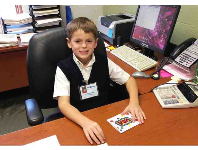 Memory Maker: Valley Christian Academy Elementary Principal for the Day!