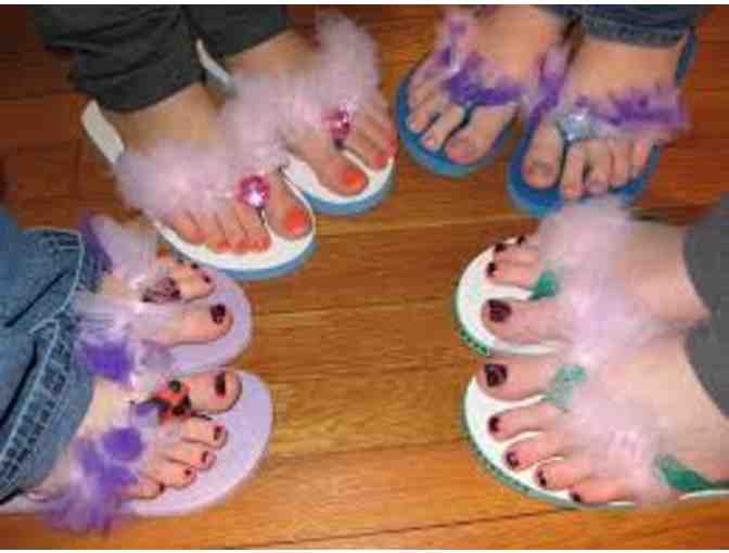 Memory Maker: Pedicures with Mrs. Haggerty