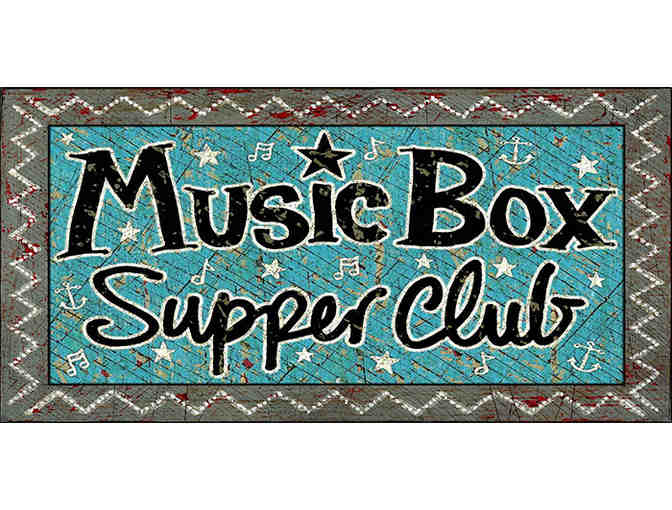 Voucher for 6 Free Concert Tickets at Music Box Supper Club