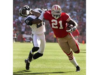 Frank Gore Autographed Helmet