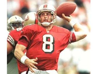 Steve Young Autographed Football