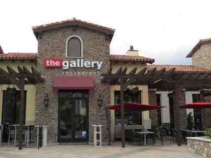 $50 Gift Certifcate: The Gallery Restaurant (towards your total bill)