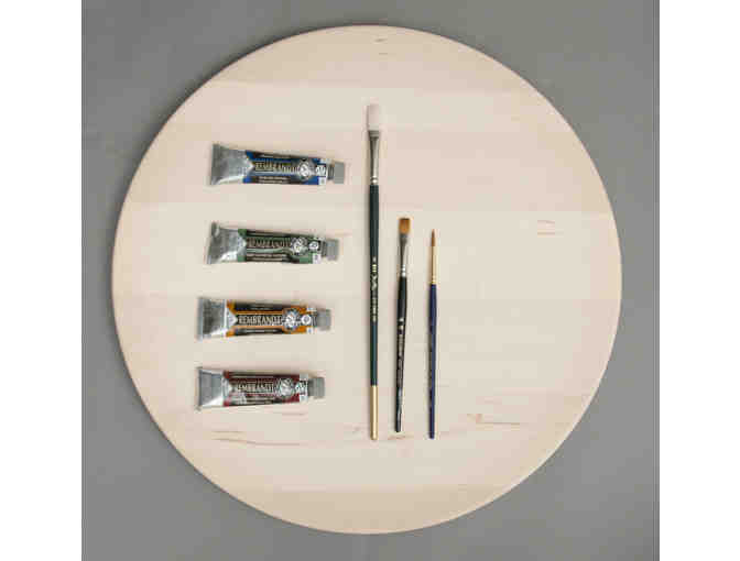 Custom Design Your Own 20' Plate with Telemark Rosemaling by Teresa McCue