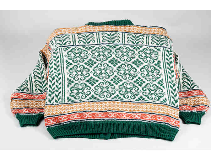 Handknit Wool Norwegian Sweater by Kari Berg