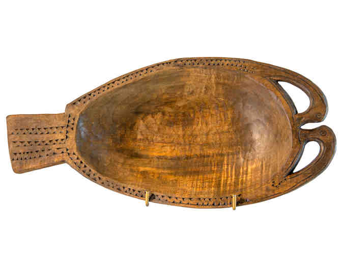 Viking-style Carved Bowl by Kim Glock