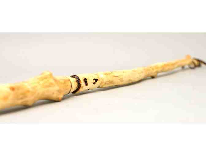 Morel Mushroom-inspired Walking Stick by William Hahn