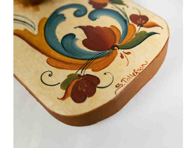 Mangletre with Telemark Rosemaling by Sara Tollefson