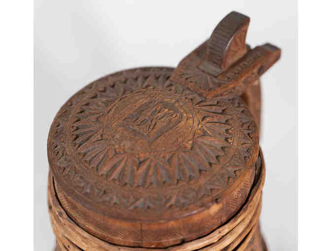 Tankard with Chip Carving