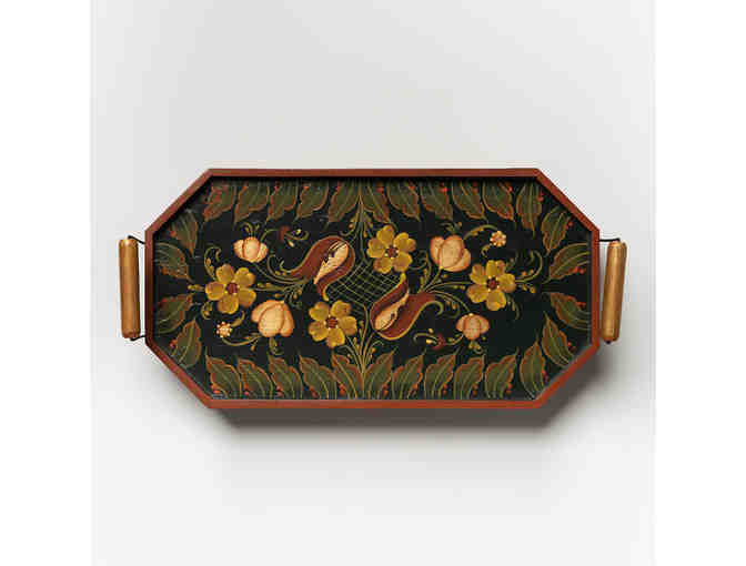 Tray with Rogaland Rosemaling by Marley Wright Smith