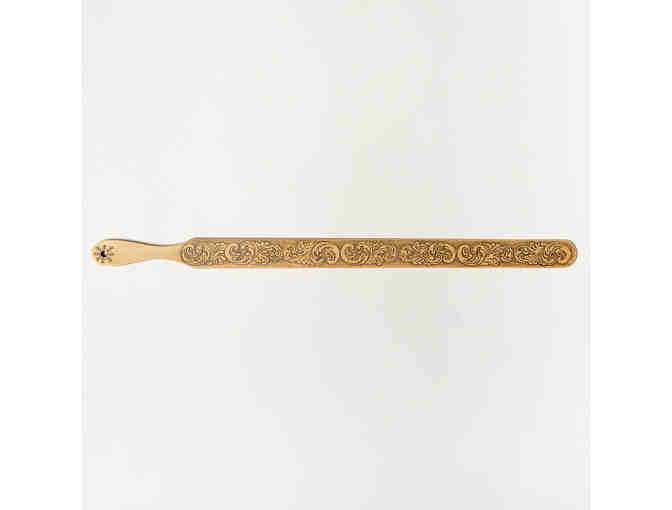 Lefse Stick with Kolrosing by Darlene Fossum-Martin