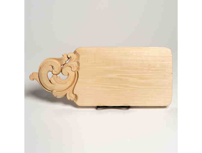 Acanthus Carved Cheese Board by Jon Hart - Photo 1