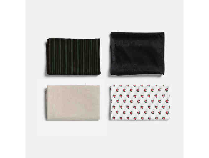 Assortment of Four Bunad Fabrics
