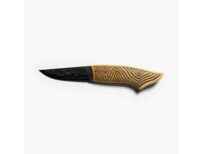 Knife made in the Sami Style by Scott Johnson
