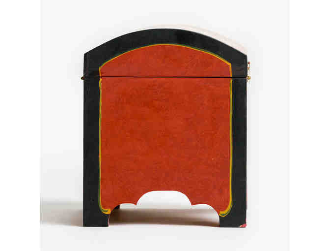 Small Chest with Telemark Rosemaling by Karen Jenson