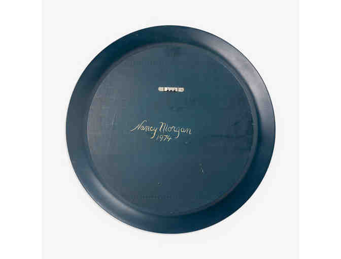 Plate with Telemark Rosemaling by Nancy Morgan