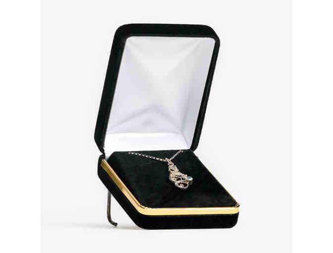 Fine Silver Filigree Necklace by Liz Bucheit of Crown Trout Jewelers