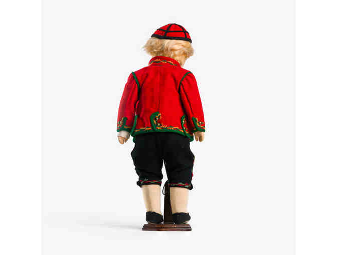 18' Vintage Ronnaug Petterssen Doll Dressed in Traditional Clothes