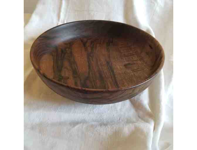 Hand-made wooden bowl by artisan Grant Francis