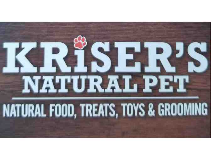 Kriser's Natural Pet Gift Basket & Spa Day!