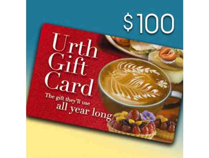 Urth Caffe Gift Card $100