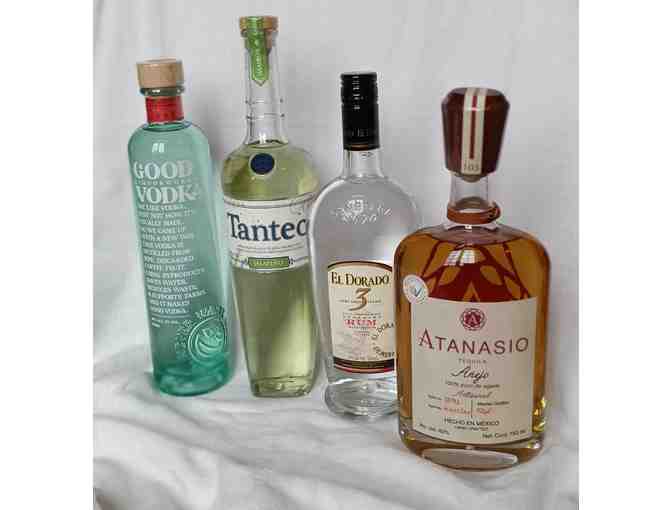 Variety of Alcoholic Spirits