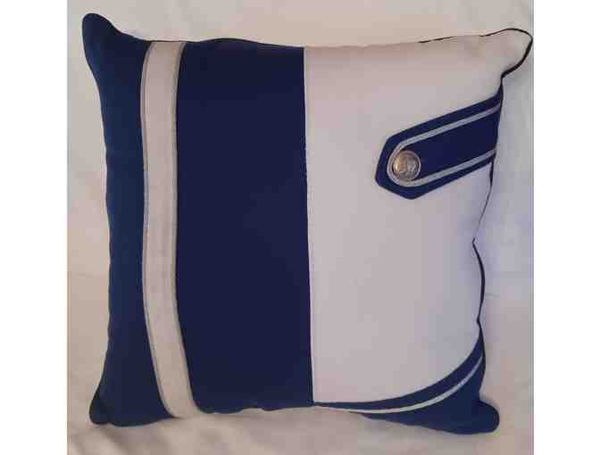 #1 of 2 Pillows16' made from a Venice High Mighty Gondolier Band Uniform