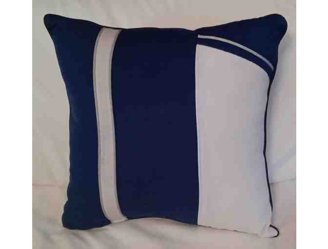 #2 of 2 Pillows made from a Venice High Mighty Gondolier Band Uniform