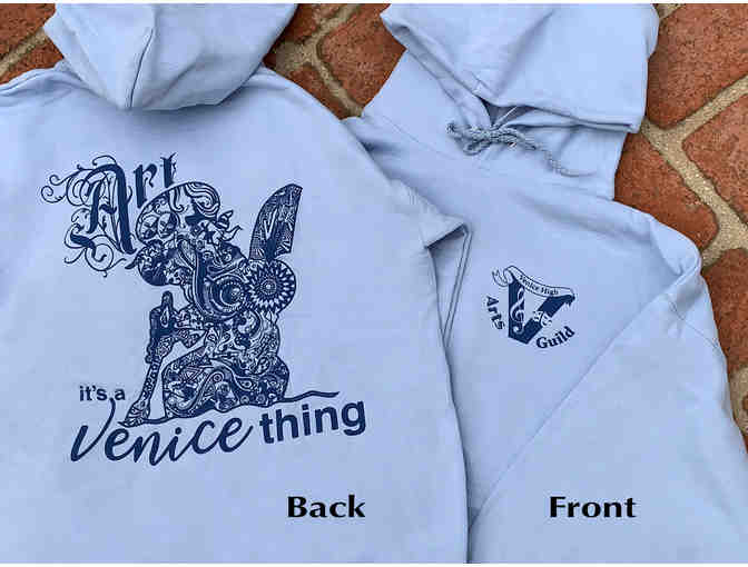 Venice High Arts Guild "ART it's a Venice thing" Hoodie Sweatshirt - Size Medium - Photo 1