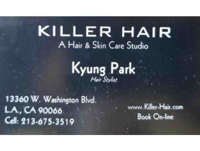 Haircut and Blowout by Stylist Kyung Park of Killer Hair - Photo 2