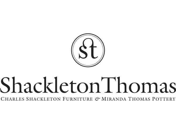 Shackleton Thomas - Black Carved Bird Platter