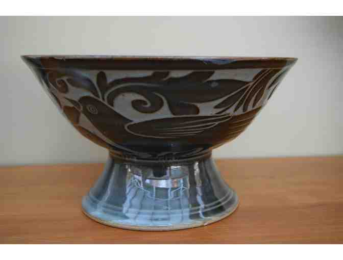 Bird Pedestal Bowl by Shackleton Thomas