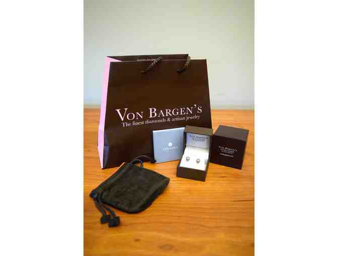 John Hardy - Sterling Silver 'Kali' River Rock Studs