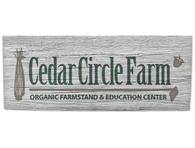 $25 to the Cedar Circle Farm