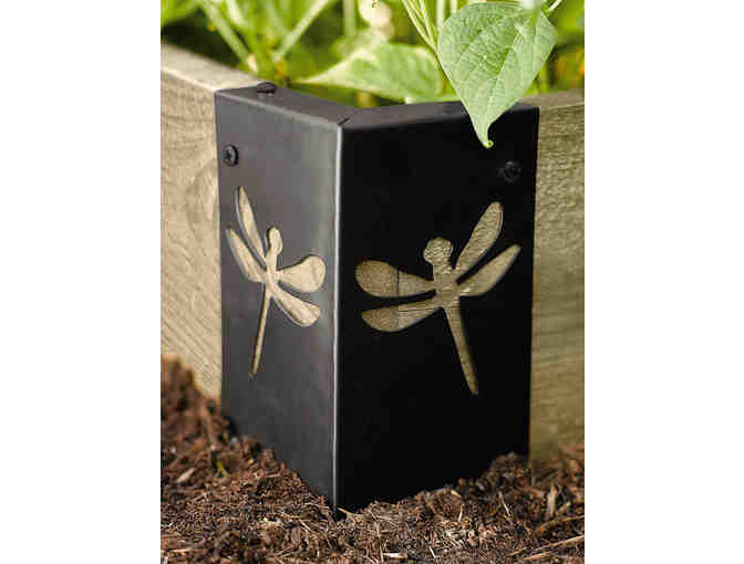 Dragonfly Deco Raised Bed Corners, Set of 4