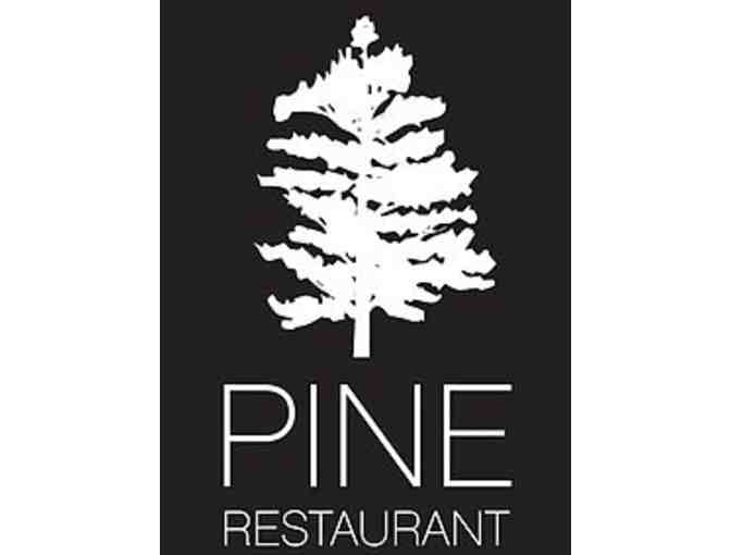 $100 to Pine Restaurant at the Hanover Inn
