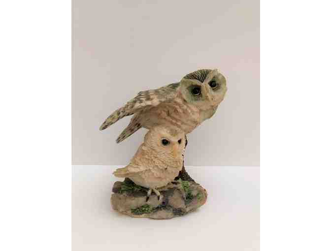 Set of 4 Owl Figurines from The Hamilton Collection