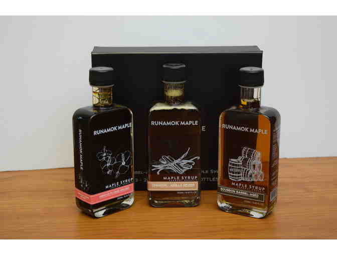 Large Barrel-Aged and Infused Syrup Gift Box from Runamok Maple