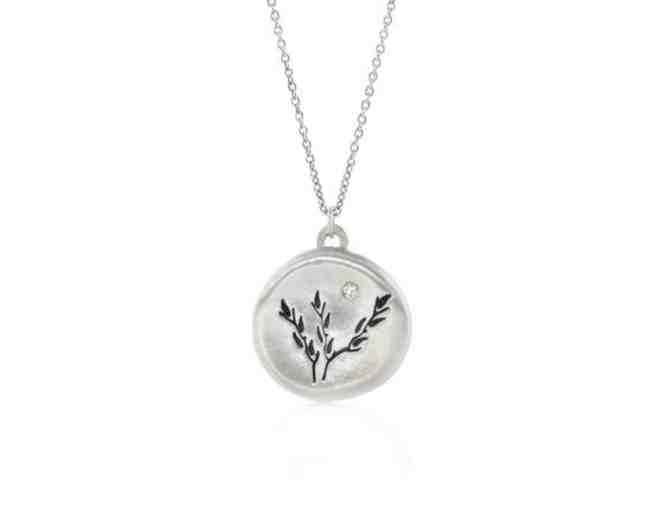 Harvest Moon with Diamond Necklace